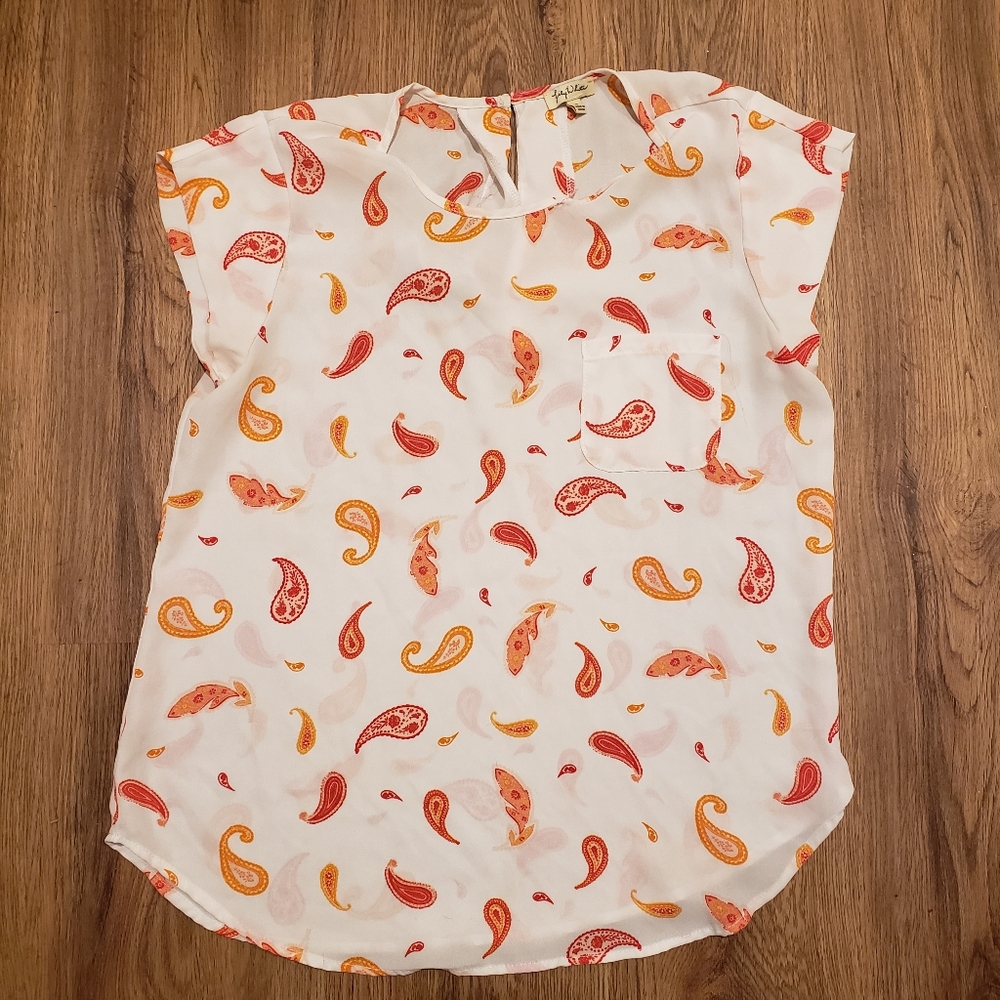 Lily White Blouse Top